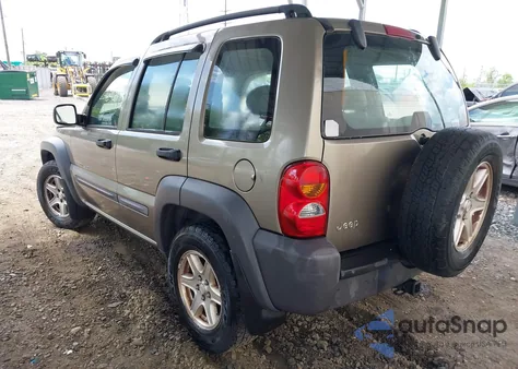 2003 Jeep Liberty Sport из США, поврежденный, VIN 1J4GK48K63W602709